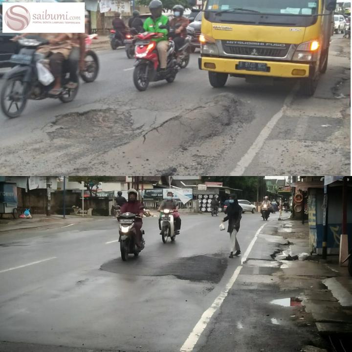 Setelah Diberitakan Saibumi.com, Aspal Benjol Jalan Ratu Dibalau Sudah Dibenahi